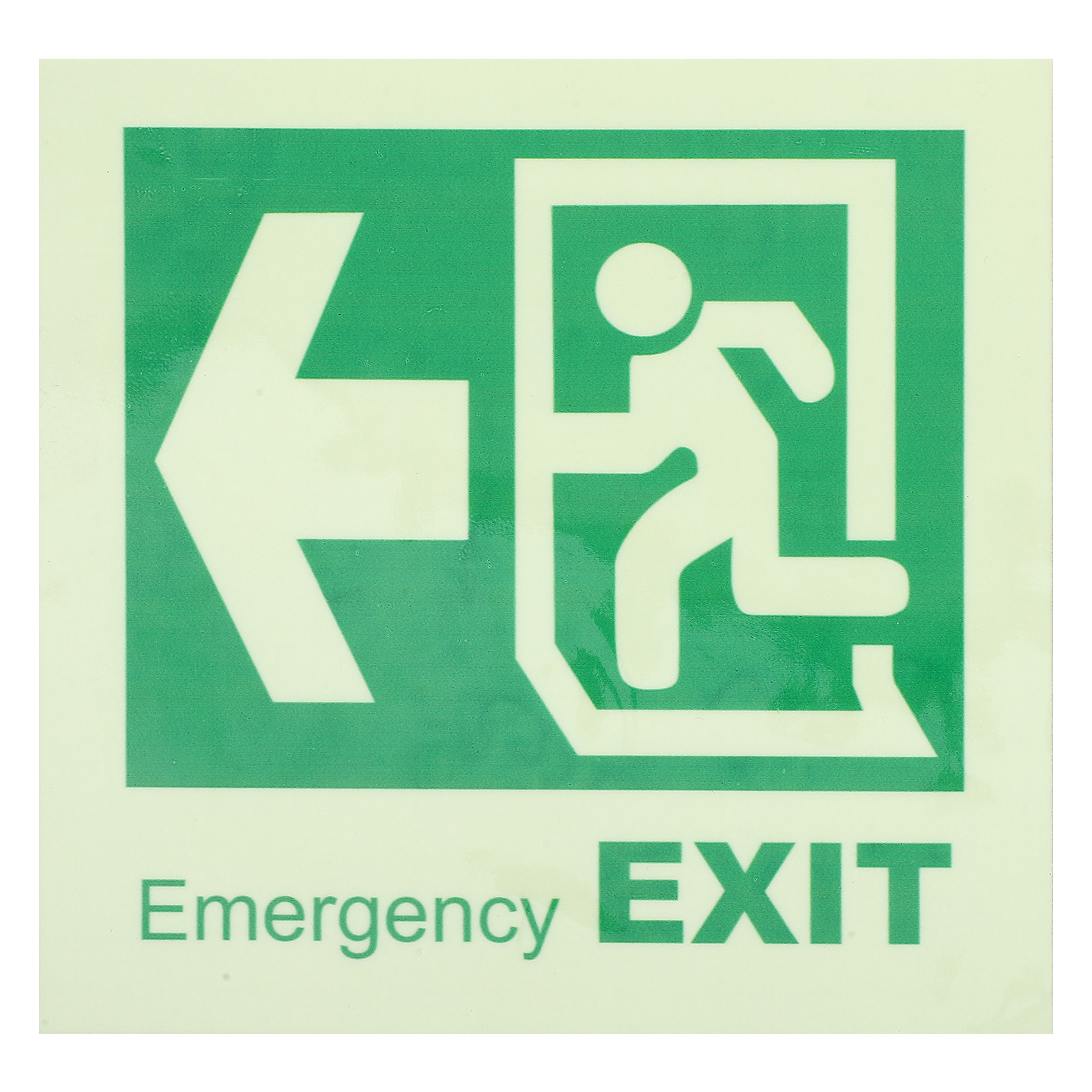 Emergency Exit Sign - Adhesivo Luminoso para Señal de Salida