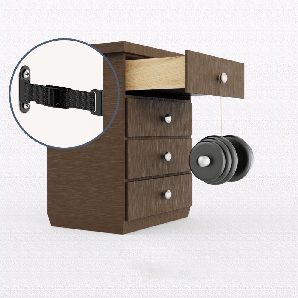 Earthquake Anchor Strap - Anclajes para Muebles a Prueba de