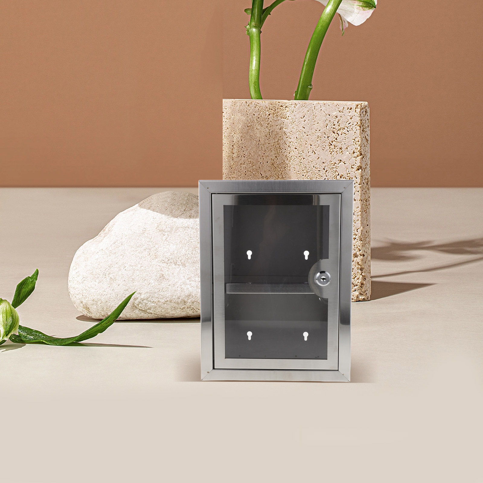 Armario Metálico de Pared con  - Medicine Cabinet Lock reseña y precio