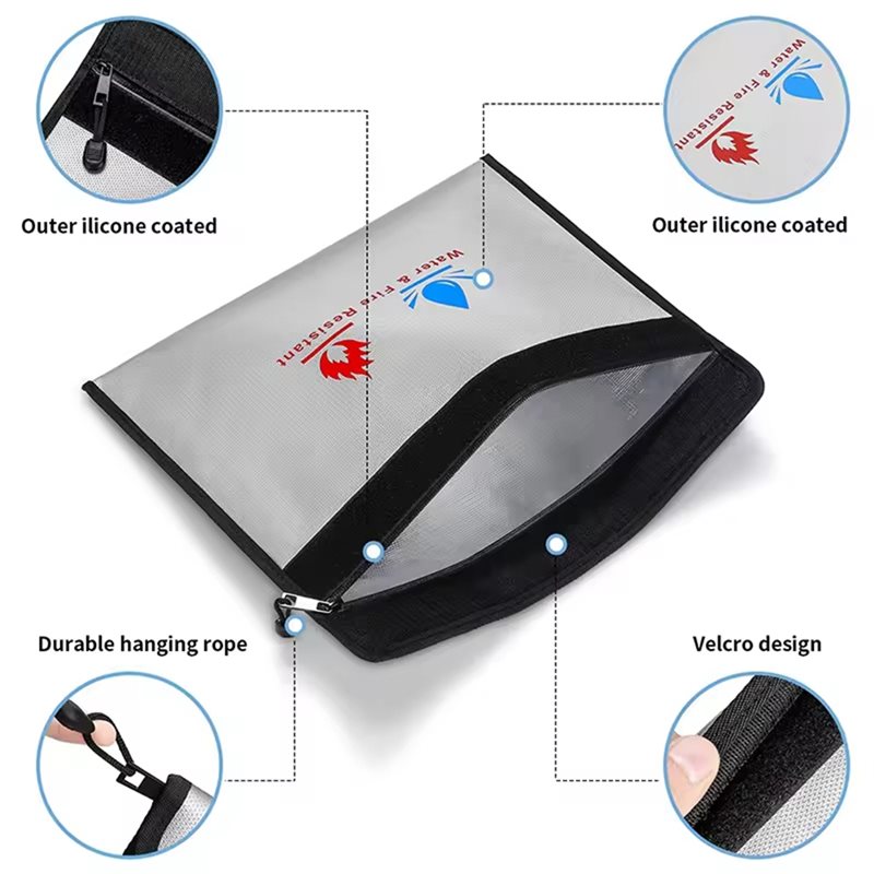 N35R-Bolsa para Documentos Res - Fire Safe Document reseña y precio