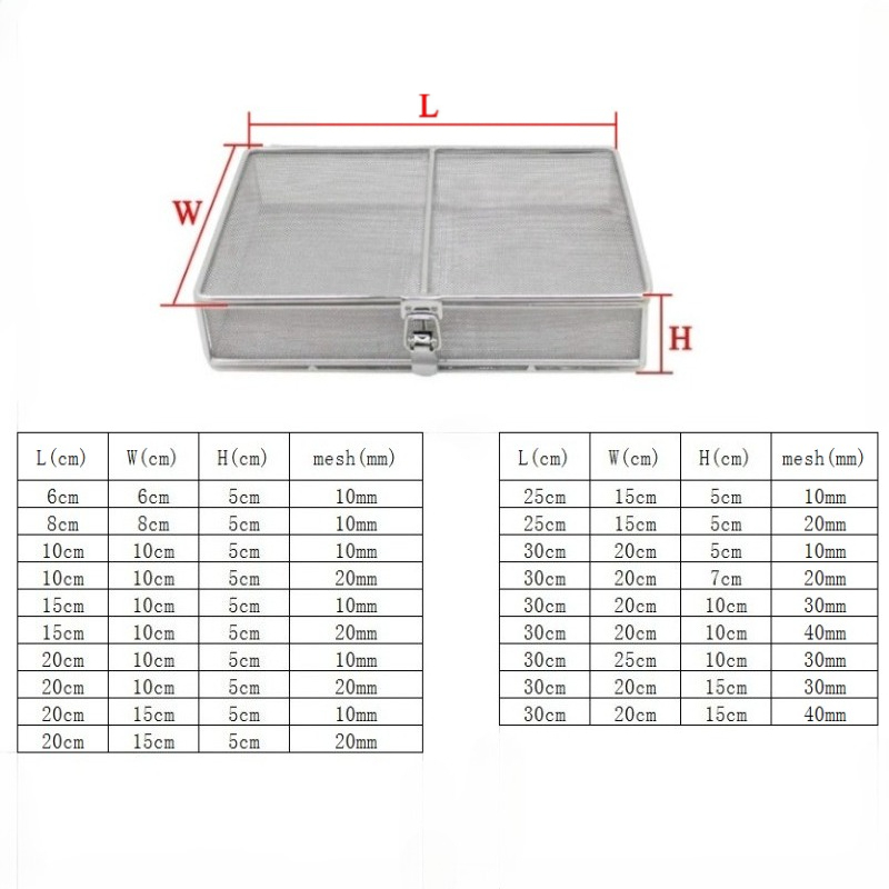 Cesta de malla de acero inoxid - Medicine Cabinet Lock reseña y precio