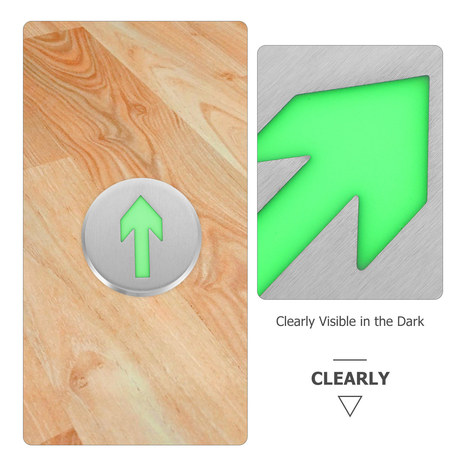 Señal de Seguridad de Piso con - Emergency Exit Sign reseña y precio